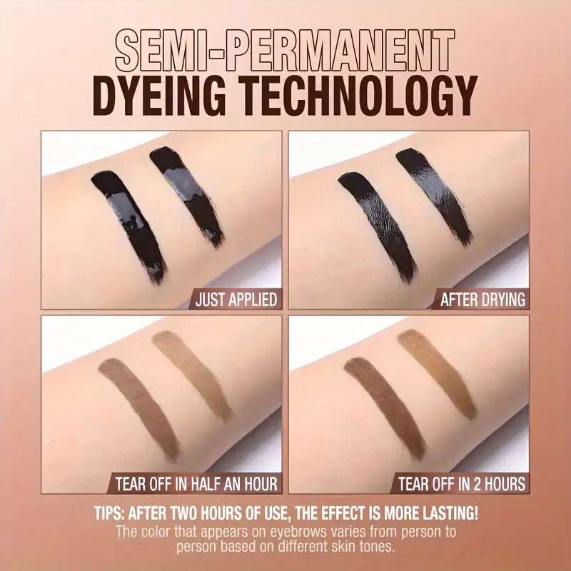 AKTALO. | Teinture Sourcils Semi-Permanente- Longue Durée 3 à 7 Jours ( 1 Acheté + 1 OFFERT )