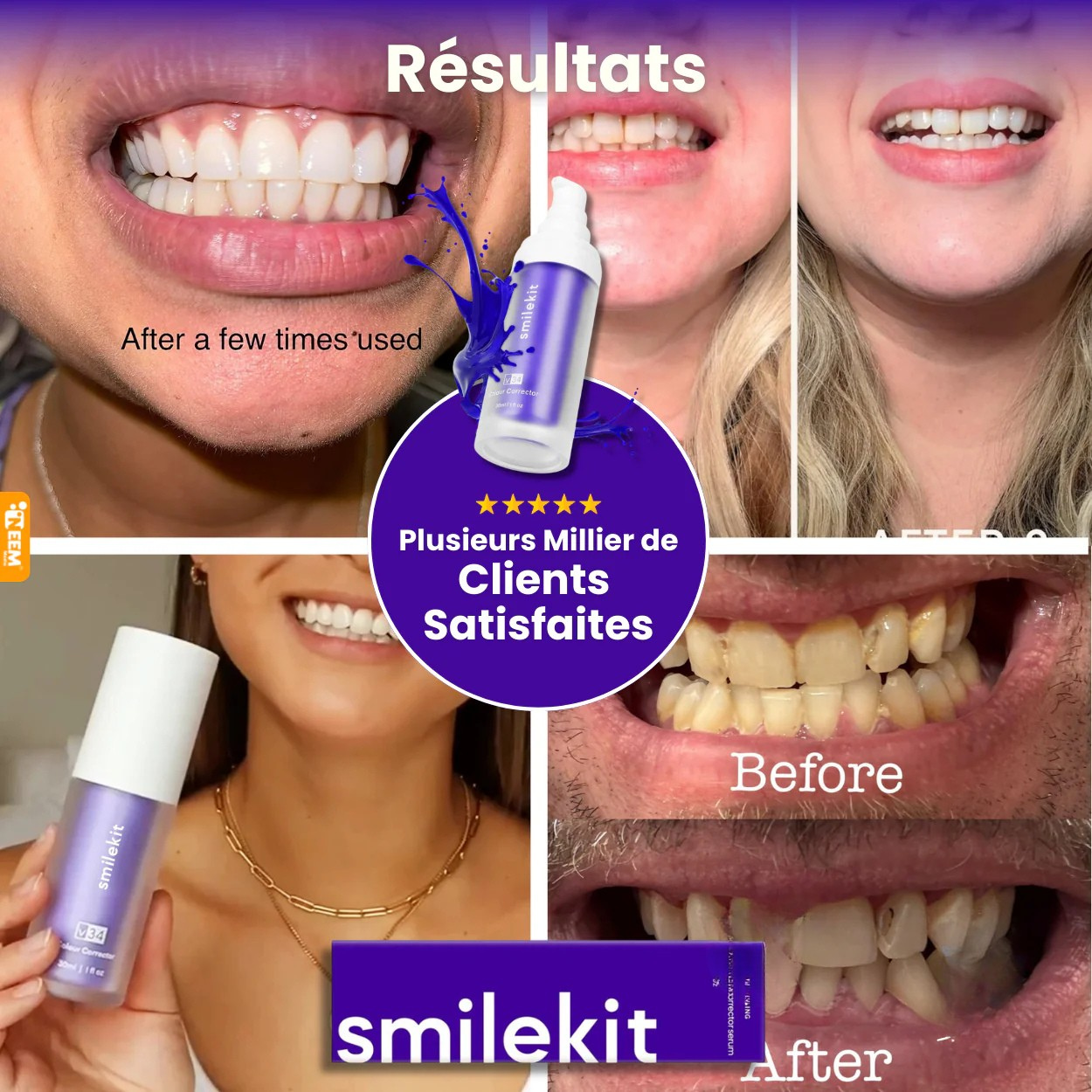 Brillance Extrême Dentifrice Blanchiment Intense