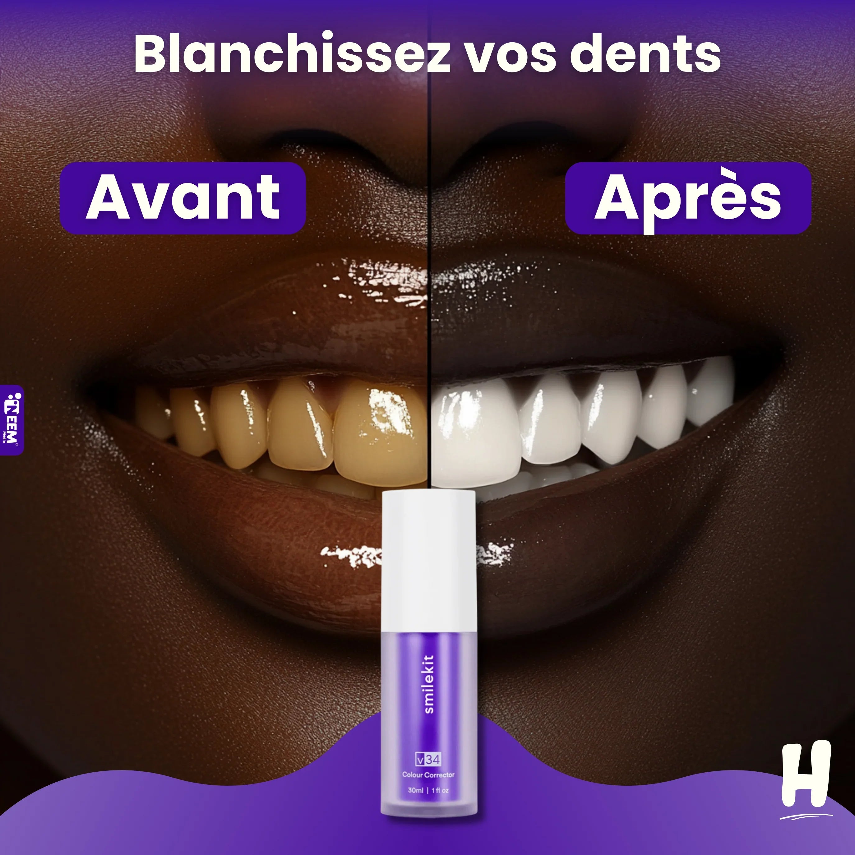 Brillance Extrême Dentifrice Blanchiment Intense